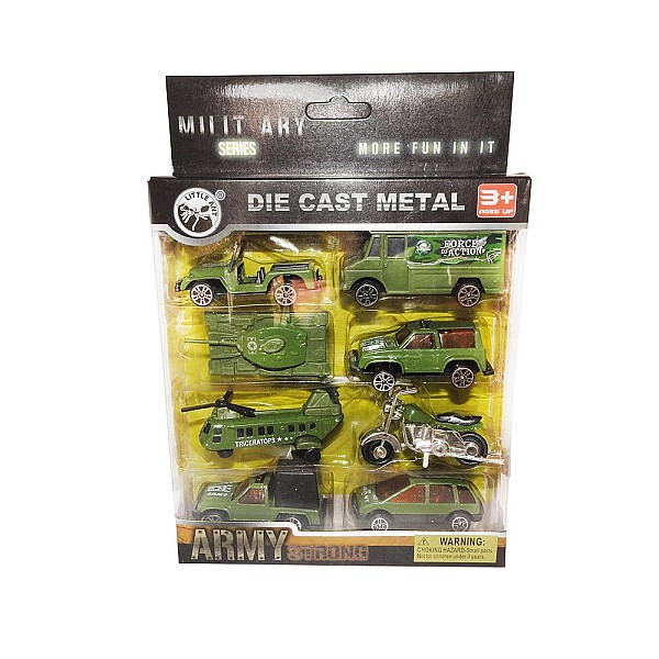 Set En Blister X 8 Vehiculos De Construccion Set En Blister X 8 Vehiculos De Construccion